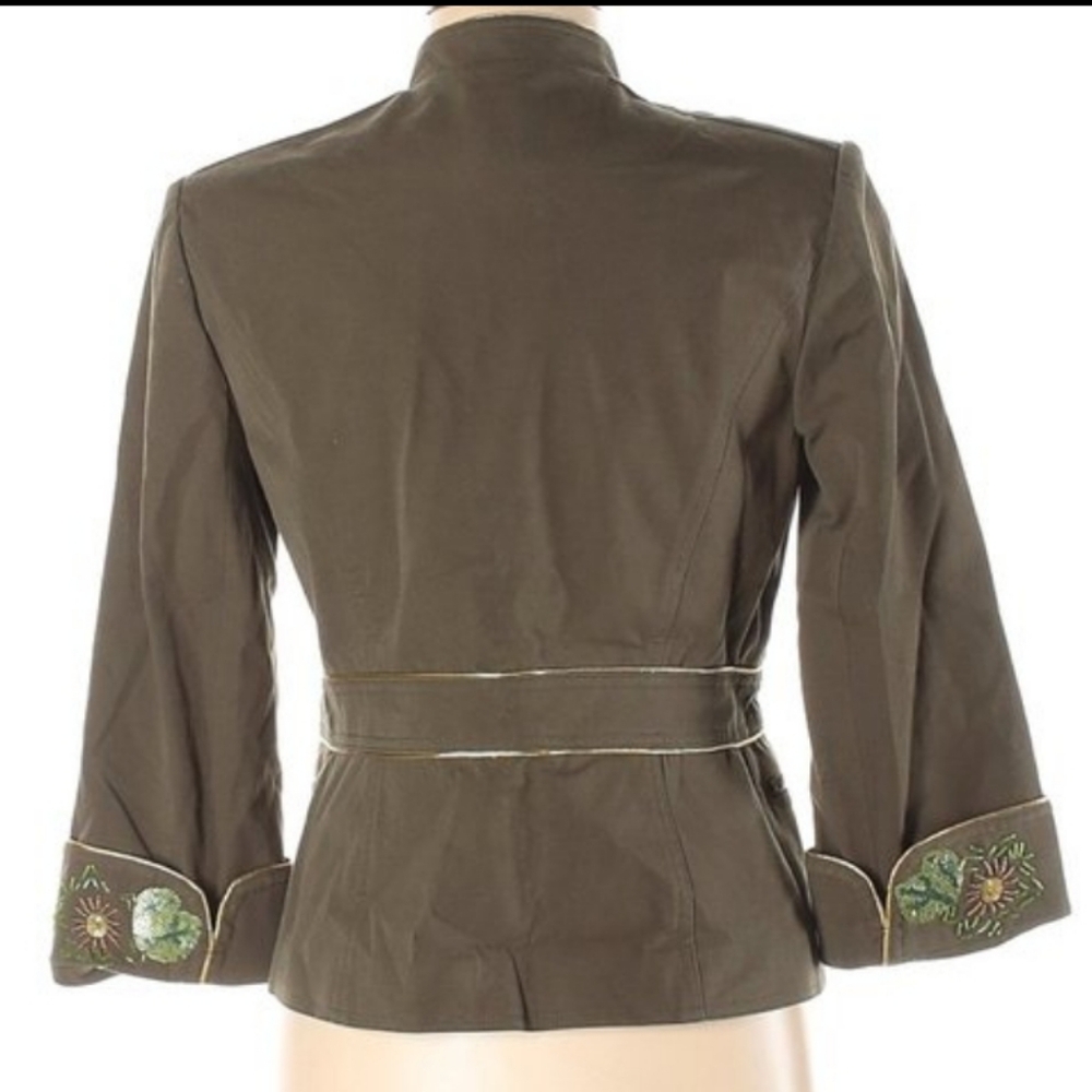 Cynthia Cynthia Steffe Beaded details Jacket Sz 6 - Picture 3 of 10